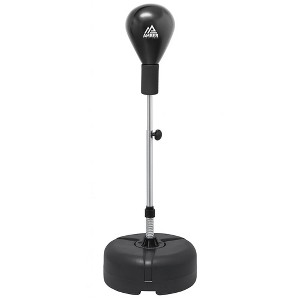 Amber Fight Gear Freestanding Boxing Punching Bag - Improve Speed & Coordination | Adjustable Height, Kids & Adults Fitness Workout - 1 of 4