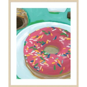 Amanti Art Breakfast of Champions II by June Erica Vess Wood Framed Wall Art Print - 1 of 4