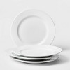 10" Porcelain Dinner Plate White - Threshold™ - image 2 of 3