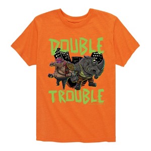 Boys' - Teenage Mutant Ninja Turtles Mutant Mayhem - Double Trouble Short Sleeve Graphic T-Shirt - 1 of 4