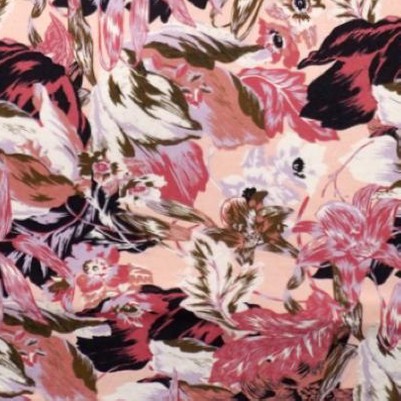 dusty pink print