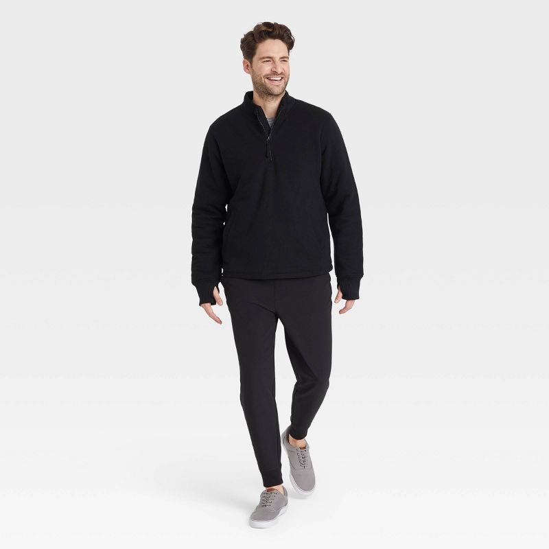 Men's 1/4 Zip Adaptive Sweatshirt - Goodfellow & Co™, 3 of 6