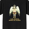 Rick & Morty Bird Person is Indeed Down to Clown on Black Short Sleeve Adult T-Shirt - 2 of 2