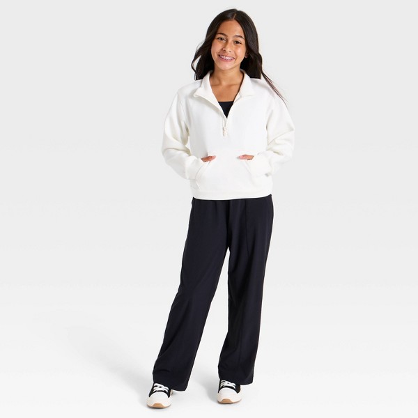 Pantalones rectos de tejido ligero para niña - All In Motion™ 3