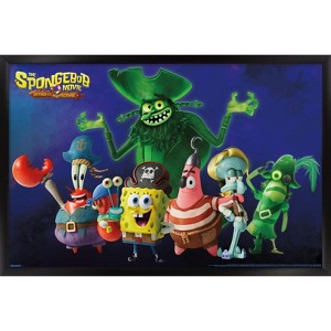 Trends International Nickelodeon The SpongeBob Movie: Search for SquarePants (2025) - Group Framed Wall Poster Prints - 1 of 4
