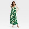 Women's Pleated Maxi Dress - A New Day™ - 3 of 3