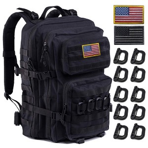Generic Black Tactical Backpack, Military Backpack, Molle Backpack. - 1 of 4