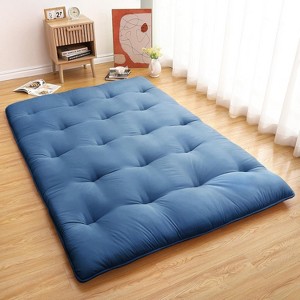 Floor Mattress Japanese Futon Mattress Sleeping Pad Roll Up Sleeping Mattress Portable for Guest Room RV Travel - 1 of 4
