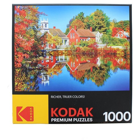 Cra-Z-Art Autumn in Harrisville New Hampshire 1000 Piece Jigsaw Puzzle - image 1 of 4