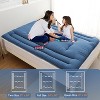Nasitip Futon Mattress, Japanese Floor Mattress Foldable Tatami Mat, Roll Up Floor Bed Mattress/ Floor Play Mat, for Dorm House Guest - 3 of 4