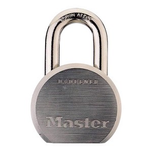 Master Lock - Dual Ball Bearing Locking Padlock - Steel - 2-3/16 in. - 1 of 1