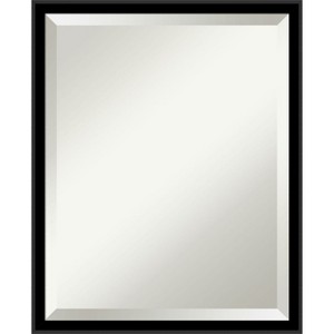 Amanti Art Incline Beveled Wood Framed Bathroom Vanity Wall Mirror - 1 of 4