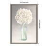 Amanti Art Tranquil Blossoms II (Hydrangea) by James Wiens Canvas Wall Art Print Framed 16 x 23-in. - 3 of 4