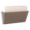 deflecto Unbreakable DocuPocket Wall File, Letter Size, 14.5" x 3" x 6.5", Smoke - 4 of 4
