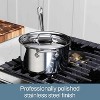 All-Clad D3 3-Ply Stainless Steel Sauce Pan with Lid 4 Quart, Induction, Oven Broiler Safe 600F, Multipurpose,Silver - 2 of 4
