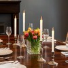 LumaBase Battery-Operated Taper Candles, White - Set of 4 - 3 of 4