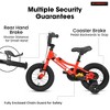 Okak 18/20IN Toddler Bike with Removable Training Wheels, Mini Bike with Front V Brake and Rear Holding Brake, Kids Bike for 3-5 Years - 3 of 4