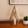 Cheung's Vitera Diamond Themed Gold Metal Decor Large - 4 of 4