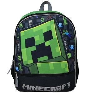 Minecraft Backpack 16" Creeper for Kids - 1 of 1