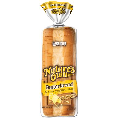 Nature's Own Butter Bread - 20oz