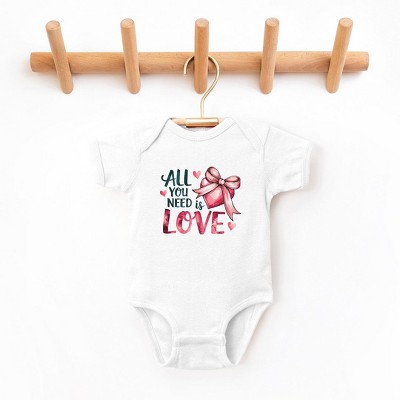 The Juniper Shop All You Need Is Love Coquette Baby Bodysuit