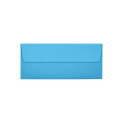 JAM Paper Self Seal #10 Business Envelopes 4 1/8" x 9 1/2" Blue 250/Pack (5360-13-250)