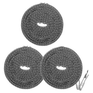 Unique Bargains Nylon Windproof Adjustable Widen Clothesline 3 Pcs - 1 of 4