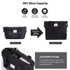 Whisen 5-Piece Set Luggage Sets ABS Lightweight Suitcase with Travel Bag, Toiletry Bag, TSA Lock and Rotating Wheels - 3 of 4