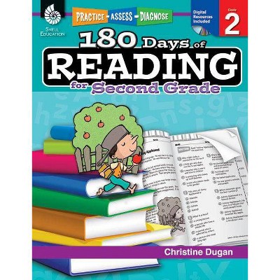 180 Days of Reading for Second Grade - (180 Days of Practice) by  Christine Dugan (Paperback)