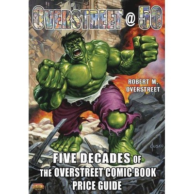 Overstreet @ 50: Five Decades of the Overstreet Comic Book Price Guide - by  Robert M Overstreet (Paperback)