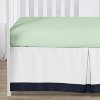 Sweet Jojo Designs Crib Bedding Set - Navy and Mint Woodsy - 4pc - 4 of 4
