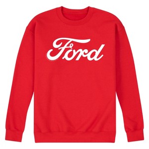 Men's - Ford - Script Logo Graphic Fleece Sweatshirt - 1 of 4