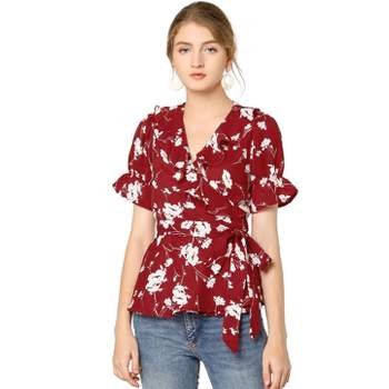 Petal And Pup Womens Luis V Neck Cropped Top : Target