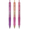 Pilot 3ct Acroball Breast Cancer Awareness Ballpoint Pens Fine Point 0.7mm Black Ink - image 2 of 4