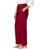 Jessica London Women's Plus Size Lightweight Linen-Blend Straight-Leg Pants - 4 of 4