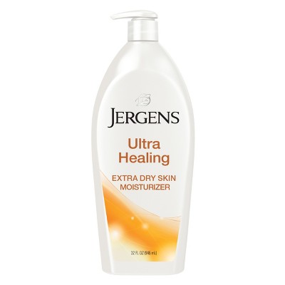 Jergens Ultra Healing Hand and Body Lotion, Dry Skin Moisturizer with Vitamins C, E and B5