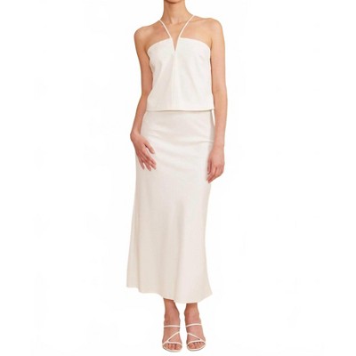Women's Stassi Bias Cut Skirt - LUCY PARIS