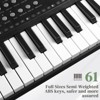Karl Home 61 Keys Keyboard Piano with X Stand, Bench, Built In Speakers for Beginners, for Beginners - 4 of 4