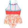 RuffleButts Girls UPF50+ Sun Protected Flower Skirted One Piece - 2 of 4