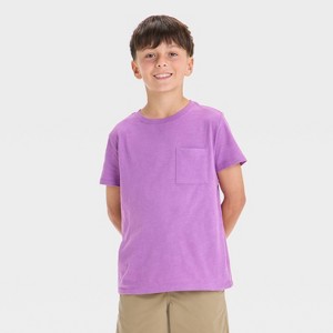 Boys' Short Sleeve Pocket T-Shirt - Cat & Jack™ - 1 of 3