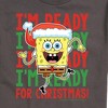 Men's - SpongeBob SquarePants - I'm Ready For Christmas Short Sleeve Graphic T-Shirt - 2 of 4