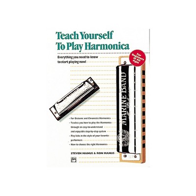 Alfred Teach Yourself To Play Harmonica Book/CD