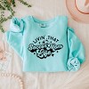 Simply Sage Market Soccer Mom Life Lightweight Garment Dyed Sweatshirt - XL - Chalky Mint - 3 of 4