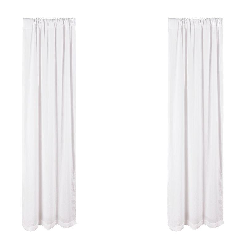 100% Linen  - Lined Curtain Panel - 2pk - Levtex Home, 2 of 4
