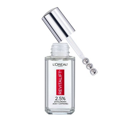 L'Oreal Paris Revitalift Derm Intensives Hyaluronic Acid and Caffeine Eye Serum - 0.67 fl oz