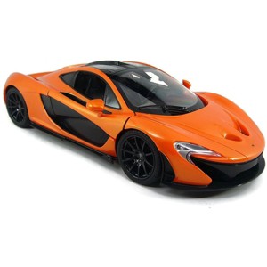 JuzToys Remote Control Car, 1:14 RC Car McLaren P1 Sport Car With Lights and Open Doors (Orange) - 1 of 1