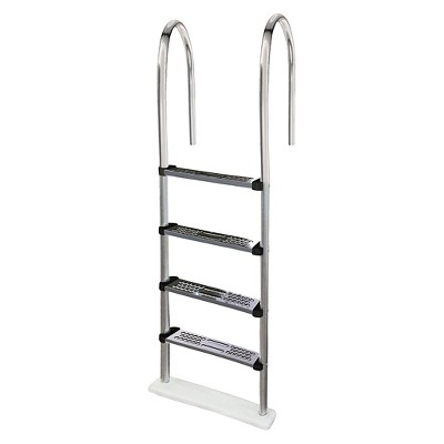  Premium Stainless Steel In-Pool Ladder for Above Ground Pools 