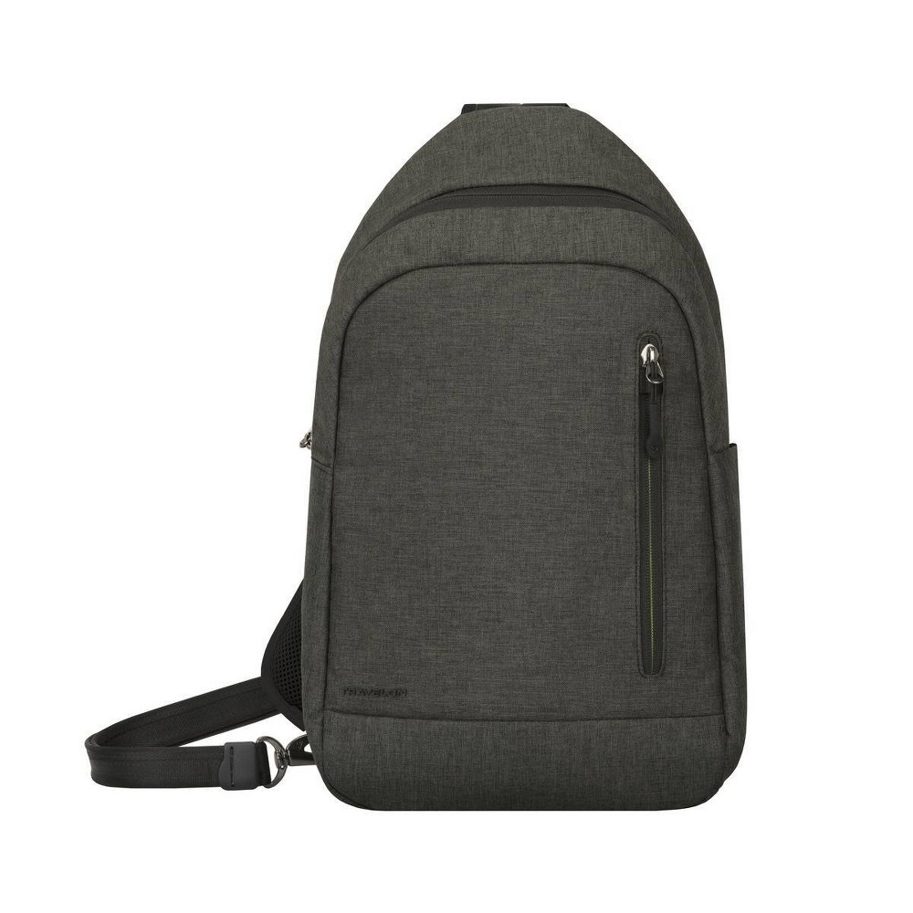 Photos - Women Bag Travelon Anti-Theft Urban Sling Pack - Gray