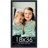 PosterPalooza | Panoramic Slim Profile Black Picture Frame - UV Acrylic, Foam Board Backing, Hanging Hardware - 2 of 4