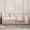 ALEXOUN Platform Bed Frame with Headboard,Wood Bed Frame with Wood Slats Support,for Bedroom Apartment - 4 of 4